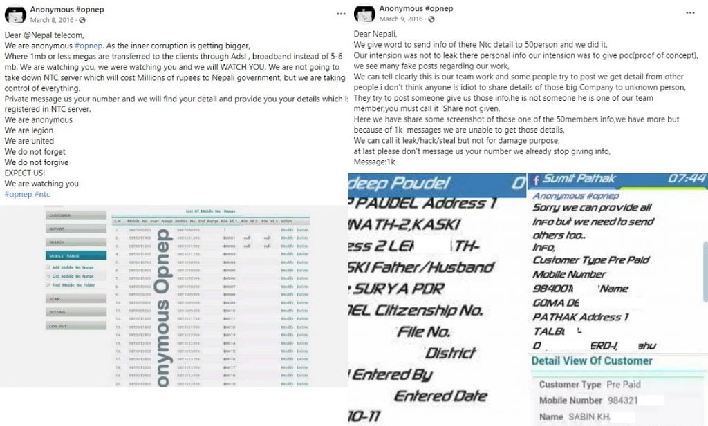 Nepal Telecom Servers Hacked: Customer Information Leak